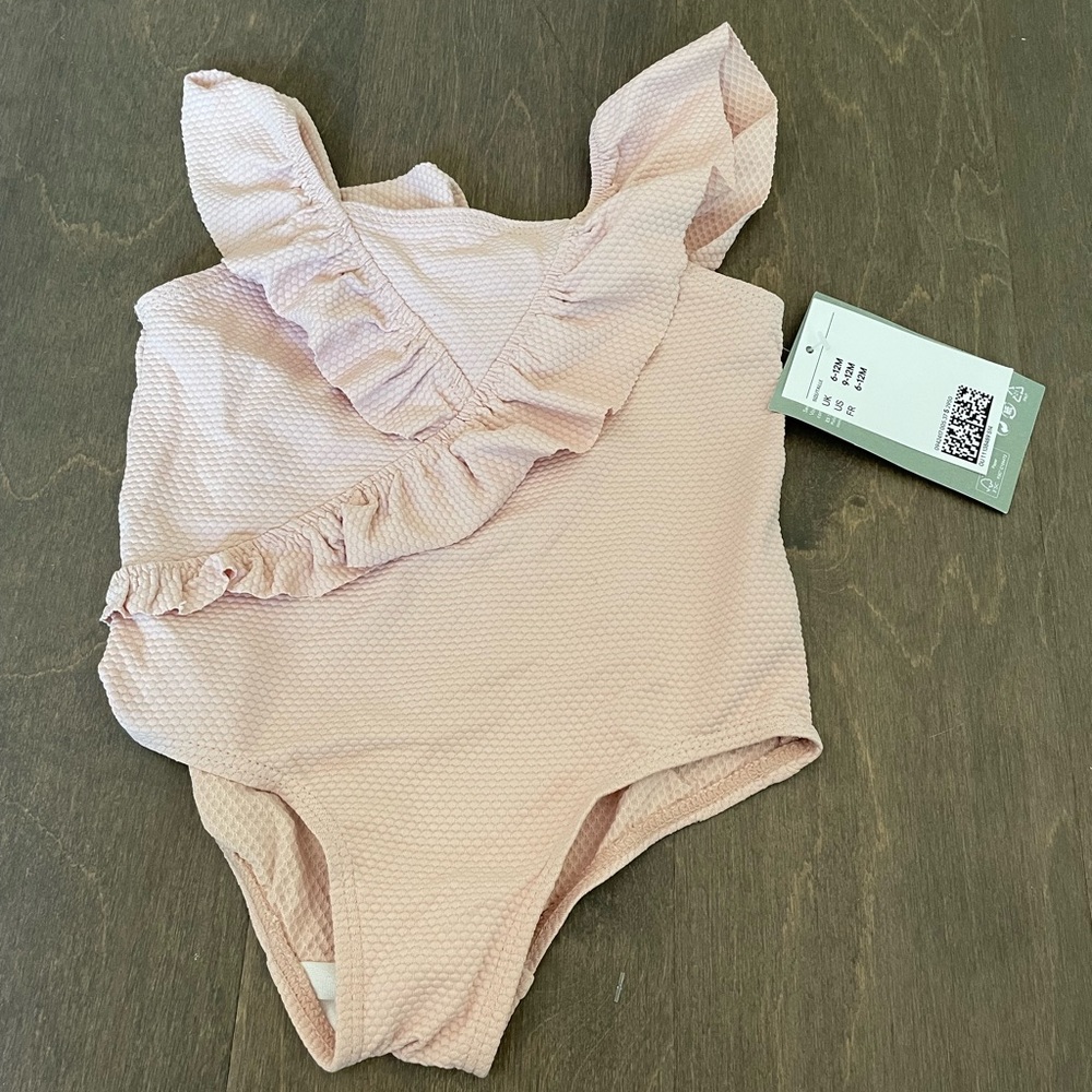 Pink swimsuit